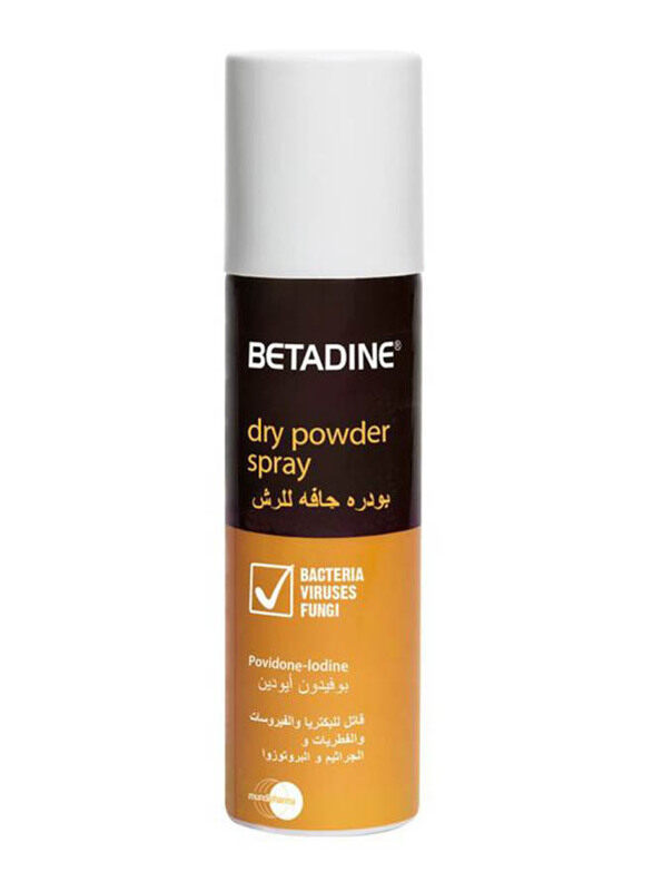 

Betadine Dry Powder Spray, 55gm