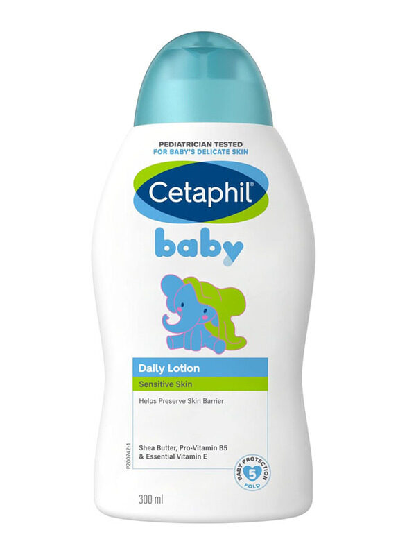 

Cetaphil 300ml Baby Daily Lotion with Shea Butter, White