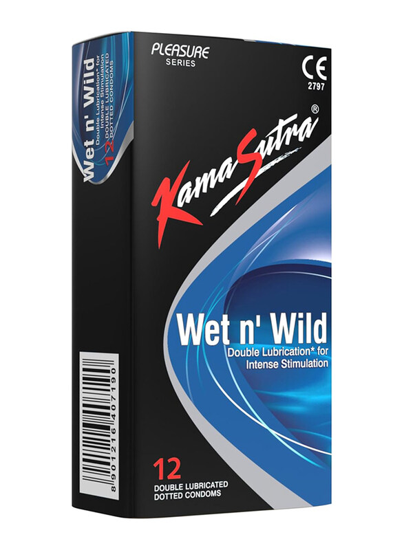 

Kamasutra Wet & Wild Condoms, 12 Pieces