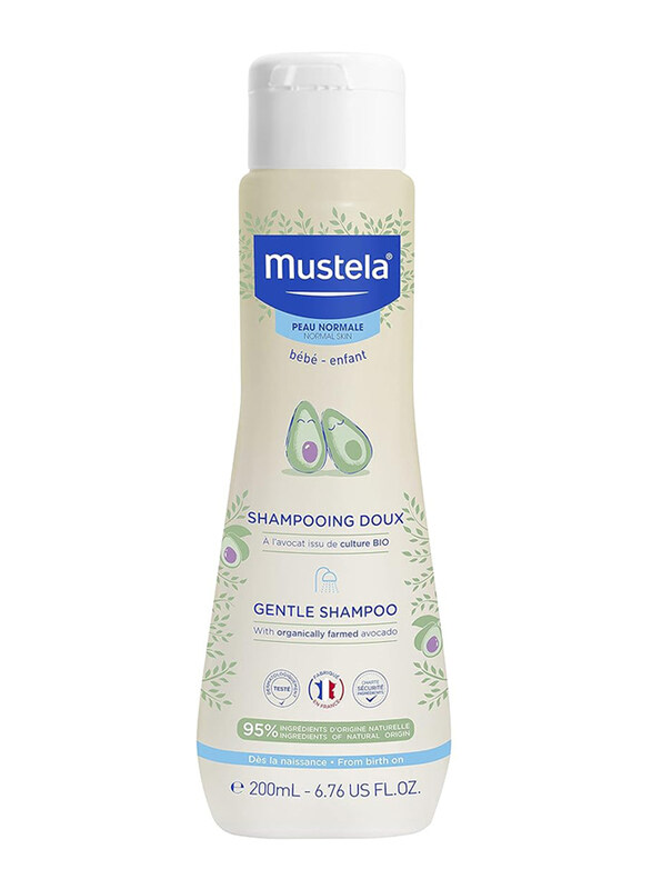 

Mustela 200ml Gentle Baby Shampoo, White