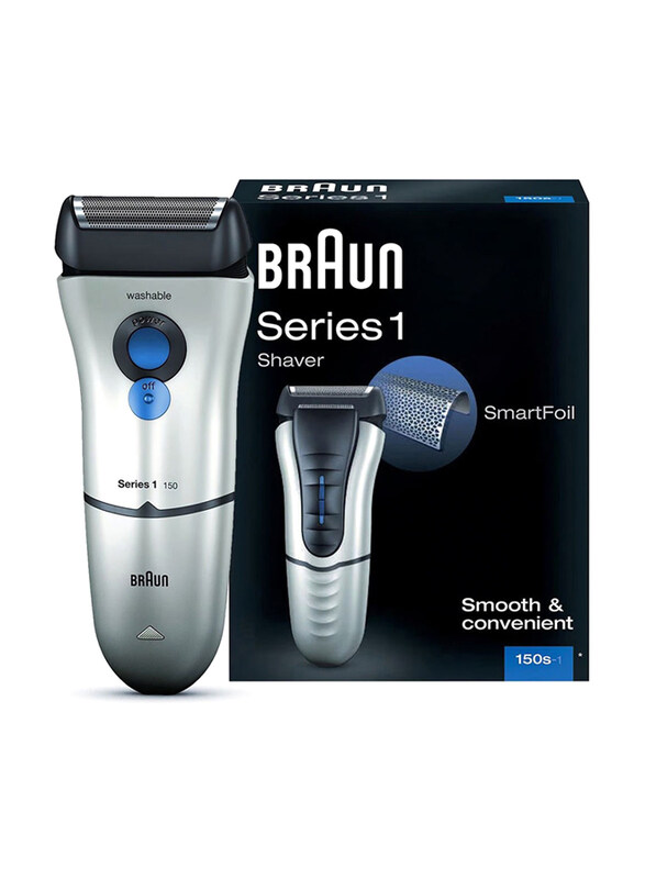 

Braun Series 1 Shaver, 150S, Silver/Black