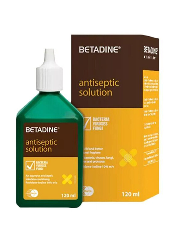 

Betadine Antiseptic Solution, 120ml