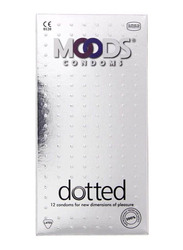 Moods Dotted Condoms, 12 Pieces