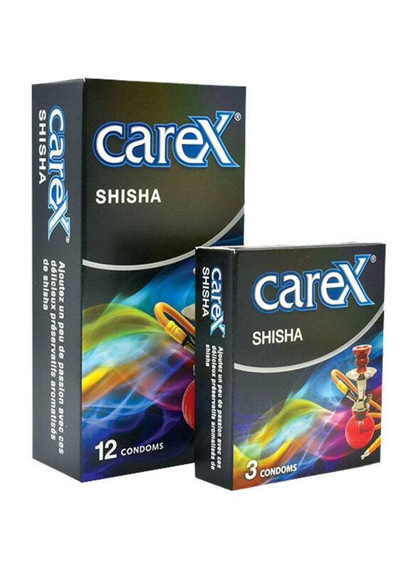 

Carex Shisha Condoms, 3 Piece