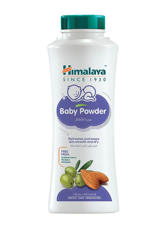 

Himalaya 200gm Gentle Baby Powder With Olive & Almond Oil, White