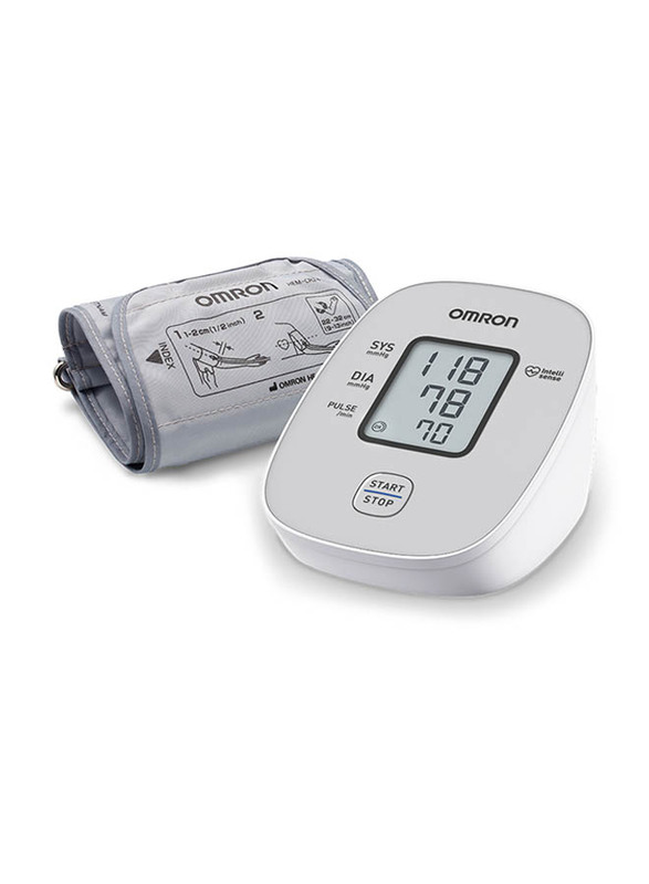 Omron M2 Basic Upper Arm Blood Pressure Monitor, White