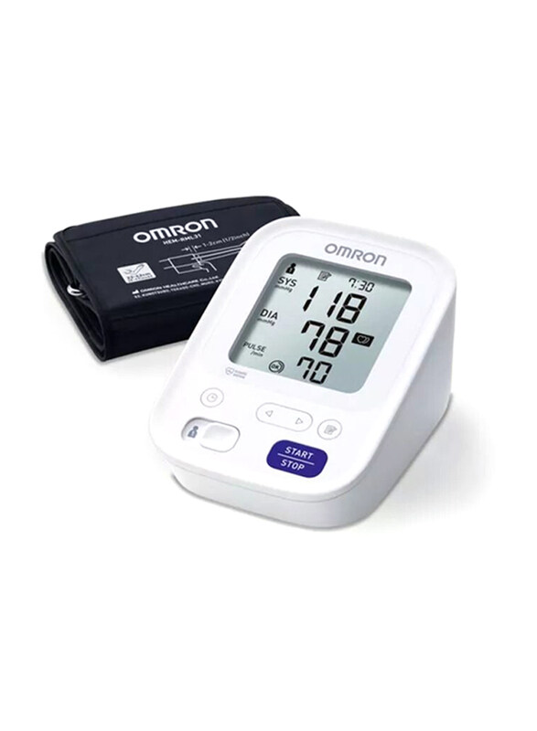 

Omron M3 Automatic Upper Arm Blood Pressure Monitor, White