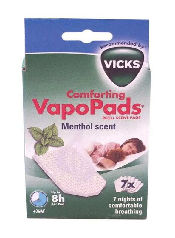 

Vicks Vapo Pads, 7 Pieces, White
