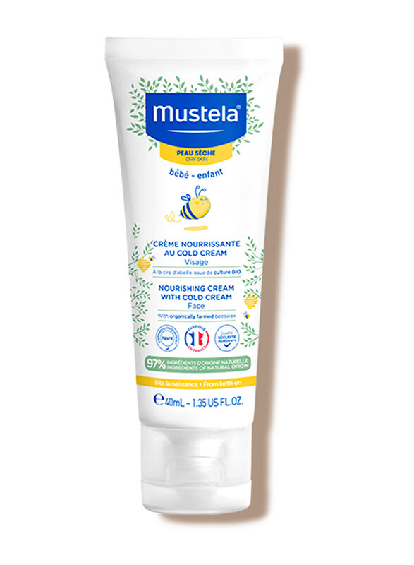 

Mustela 40ml Nourishing Cream with Cold Cream & Beeswax, White