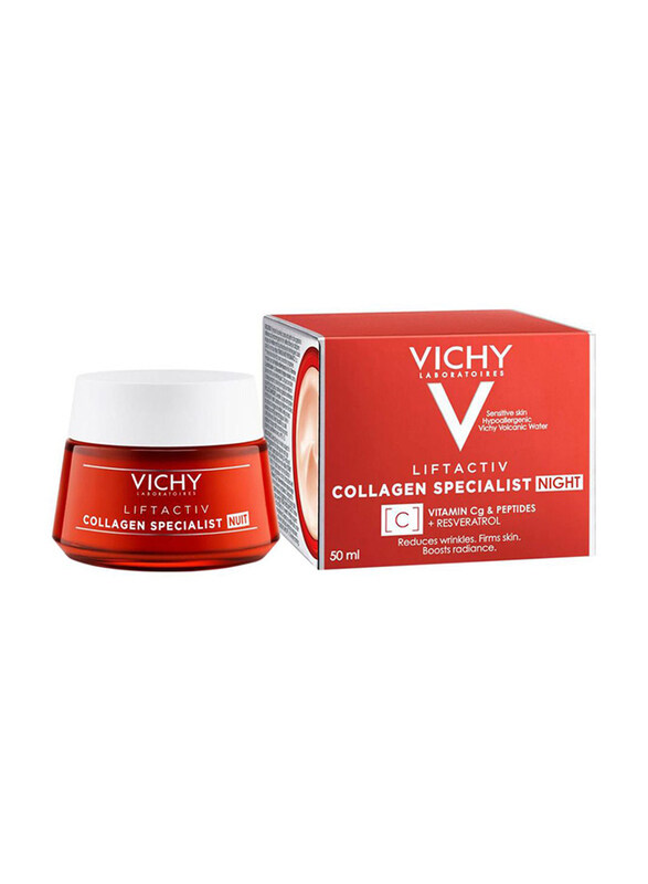 

Vichy Liftactiv Collagen Specialist Anti-Aging & Brightening Face Moisturising Night Cream, 50ml