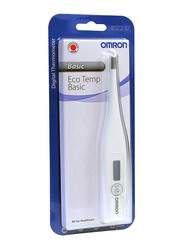 Omron Eco Temperature Basic Digital Thermometer, White
