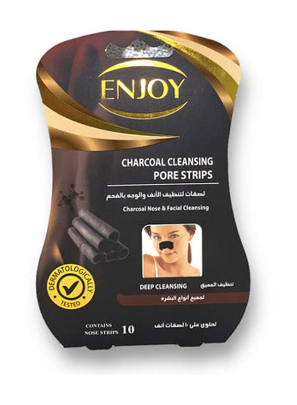 

Enjoy Charcoal Nose Strips, 10 Pieces