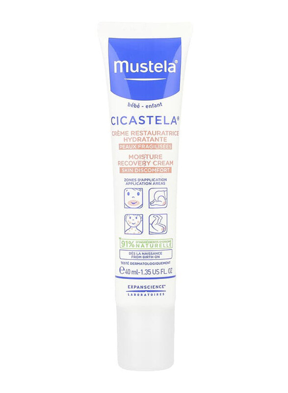 

Mustela 40ml Cicastela Moisture Recovery Cream, White