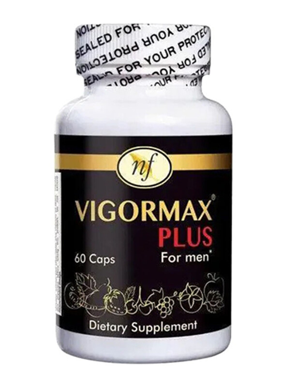 

Vigormax Plus Dietary Supplement for Men, 60 Capsules