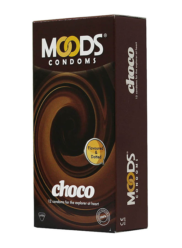 Moods Choco Condoms, 12 Pieces