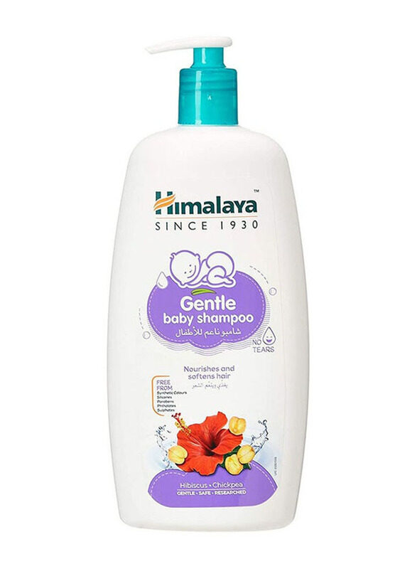

Himalaya 800ml Gentle Baby Shampoo with Hibiscus & Chickpea, White