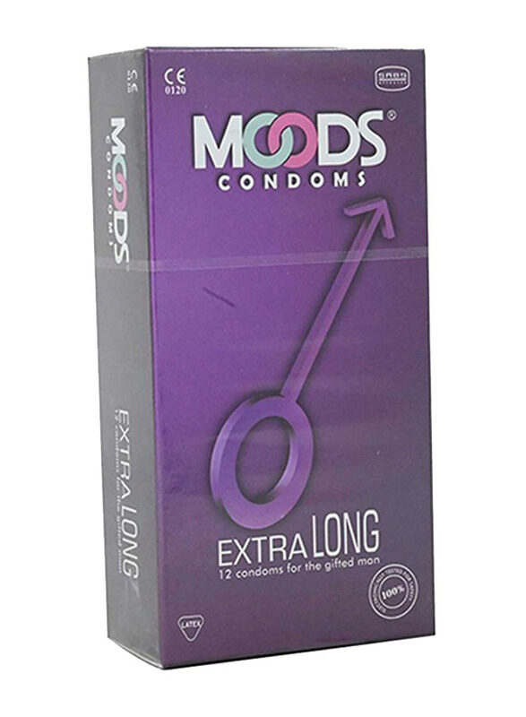 

Moods Extra Long Condoms, 12 Piece