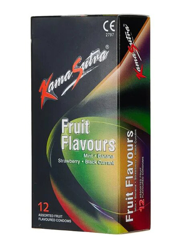 

Kamasutra Fruit Flavours Condoms, 12 Piece