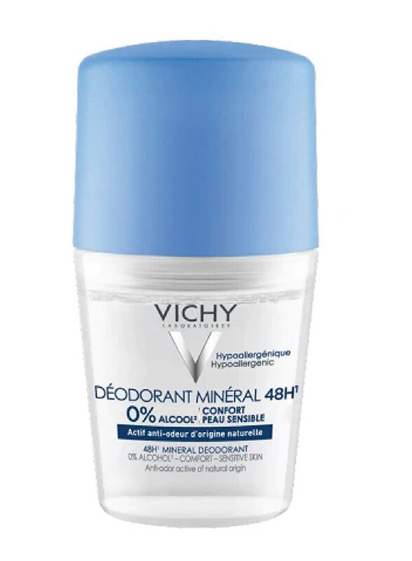 

Vichy 48 Hours Anti-Odour Aluminium Free Mineral Deodorant Roll-On, 50ml