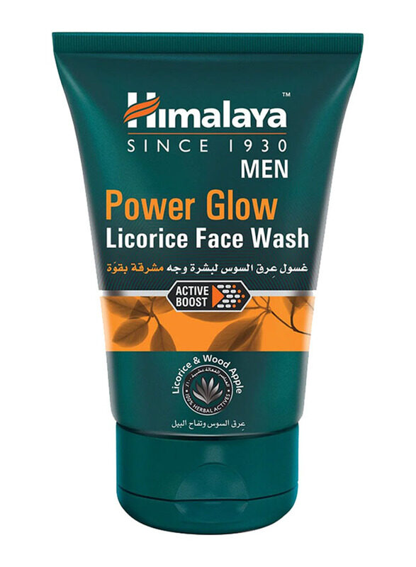 

Himalaya Men'S Power Glow Active Boost Licorice Face Wash, 100ml