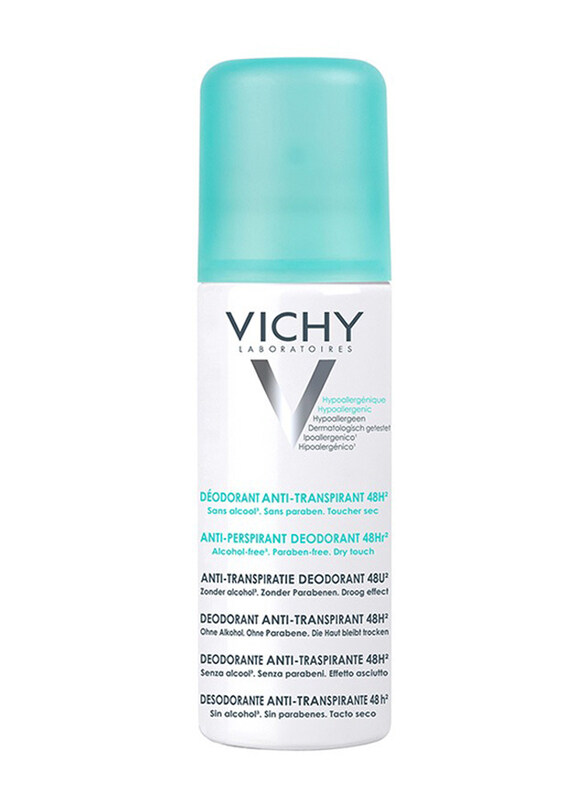 

Vichy 48 Hours No Marks Dry Touch Anti Perspirant Deodorant Spray, 125ml