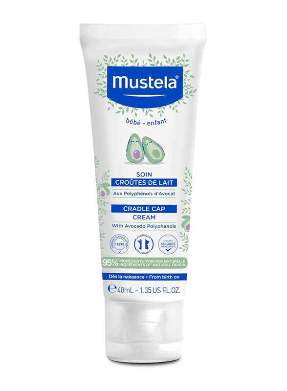

Mustela 40ml Baby Cradle Cap Cream, White