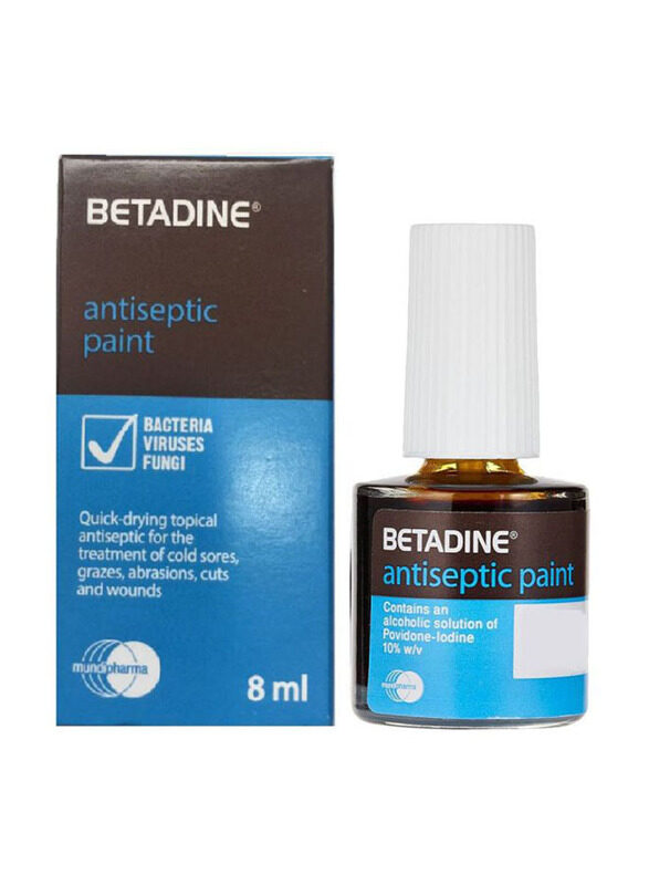 

Betadine Antiseptic Paint, 8ml