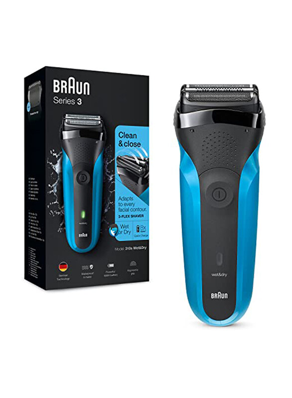 

Braun Series 3 Clean & Close, 310S, Black/Blue