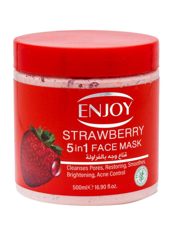 

Enjoy Face & Body 5-In-1 Whitening Mask Strawberry, 500ml