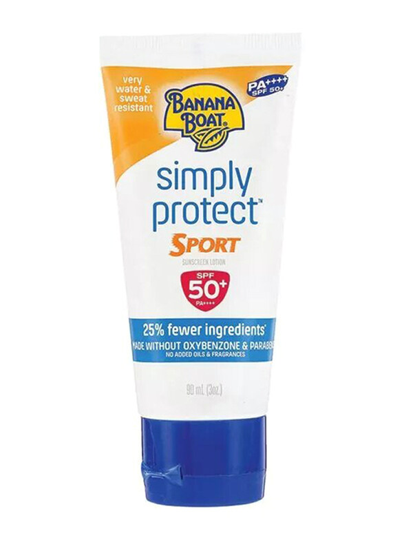 

Banana Boat Simply Protect Sport Sun Screen Lotion SPF50 PA++++, 90ml