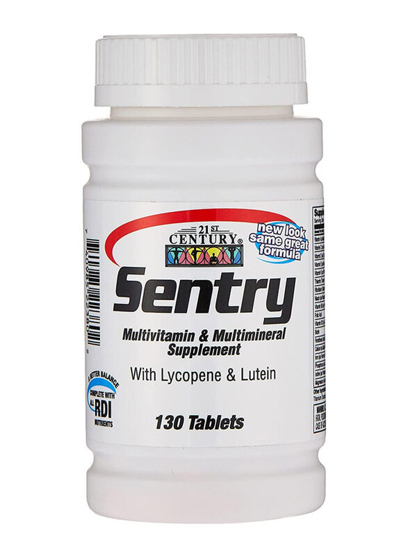 

21St Century Sentry Multivitamins & Multimineral Supplement, 130 Tablets