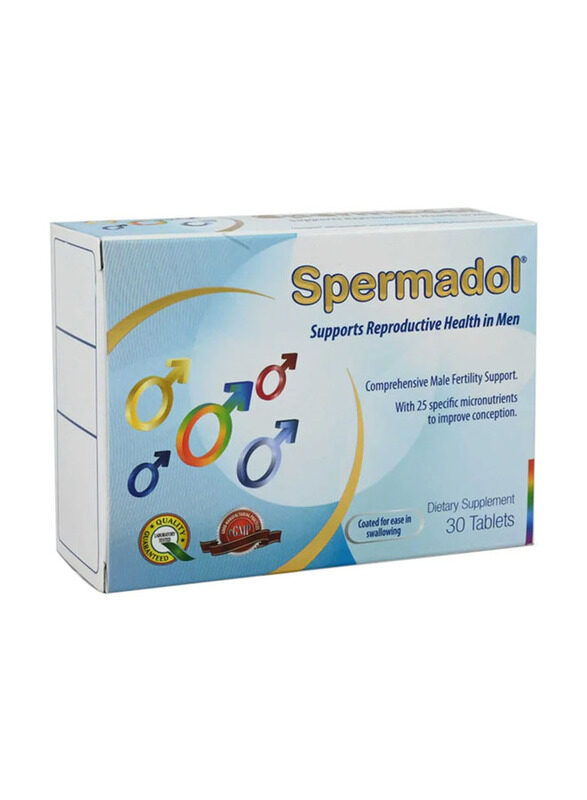 

Vital Health Spermadol, 30 Tablets