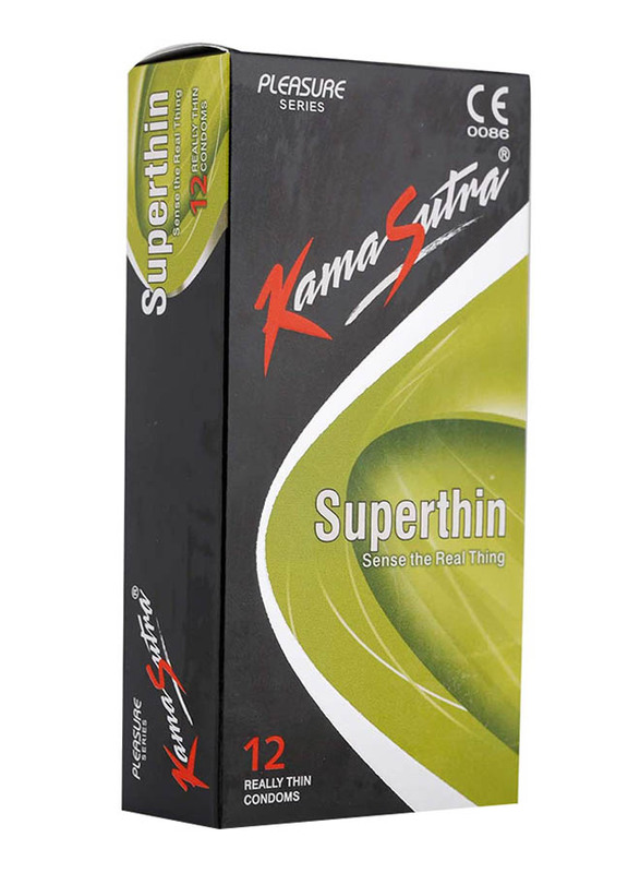 Kamasutra Superthin Condoms, 12 Pieces