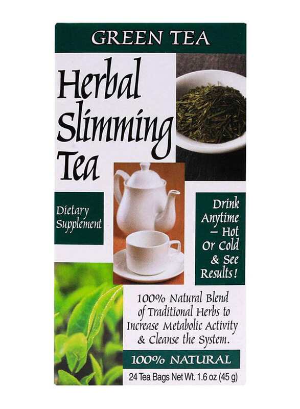 

21St Century Green Tea Herbal Slimming Tea Bag, 24 Tea Bags