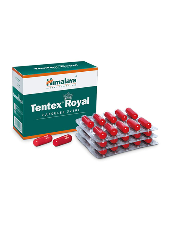 Himalaya Tentex Royal Herbal Supplements, 30 Capsules