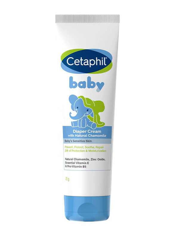 

Cetaphil 70gm Baby Diaper Cream, White