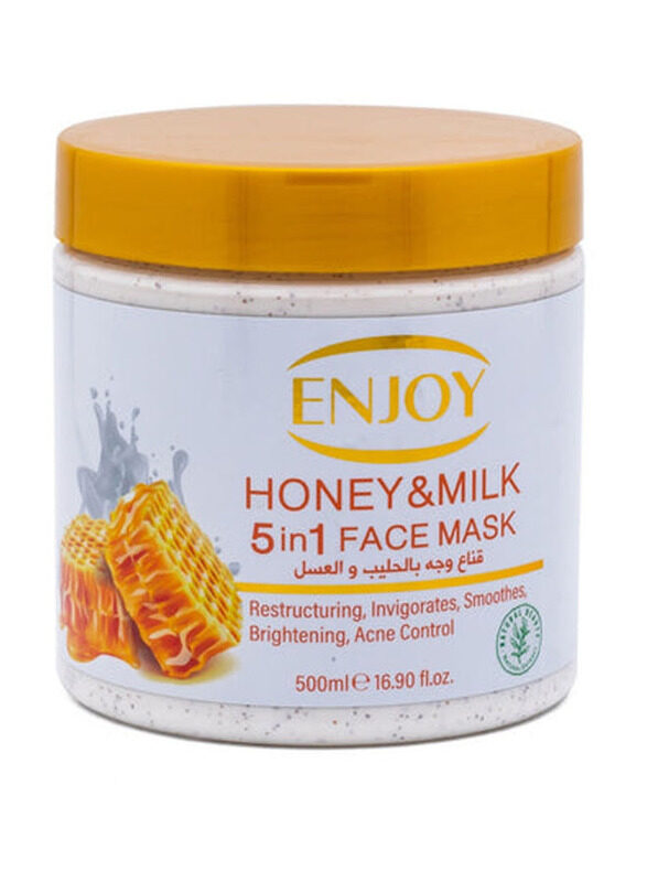 

Enjoy Face & Body 5-In-1 Whitening Mask Honey & Milk, 500ml