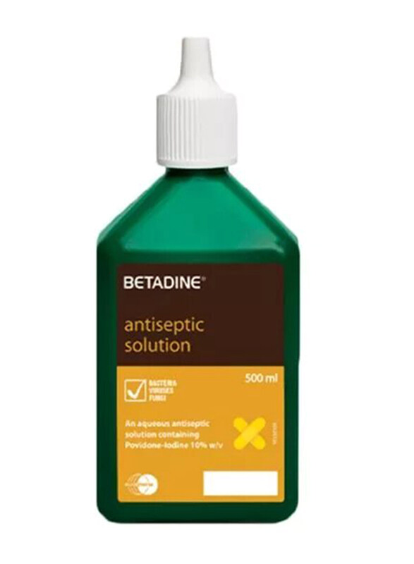 

Betadine Antiseptic Solution, 500ml