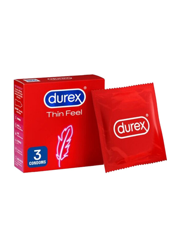 

Durex Feel Thin Condoms, 3 Pieces