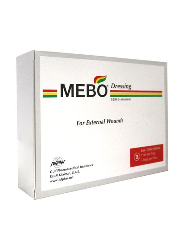 

Mebo Wound Dressing, 5 x 100mm, Multicolour