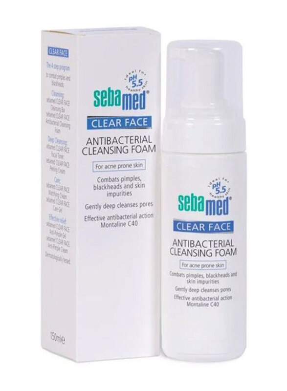 

Sebamed Clear Anti-Bacterial Face Cleansing Foam, 150ml