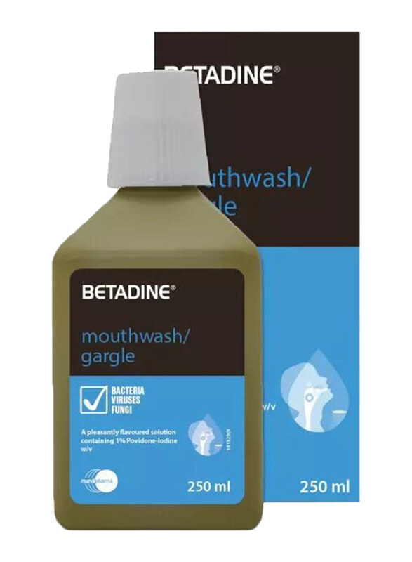 

Betadine Mouthwash/Gargle, 250ml