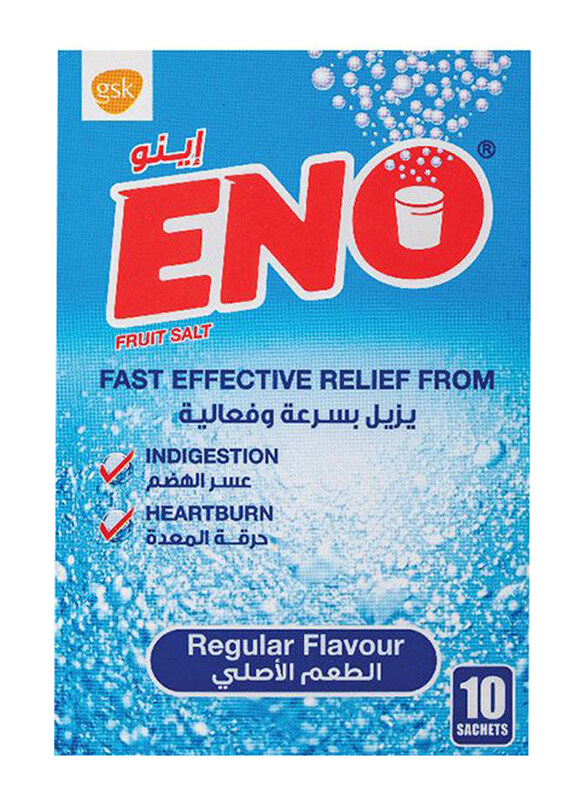 

Eno Regular Flavour Sachets, 10 Sachets x 5g