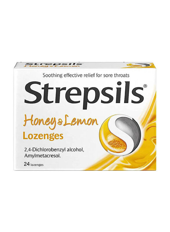 

Strepsils Honey & Lemon Lozenges, 24 Lozenges