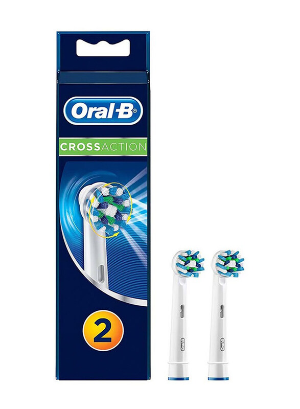 

Oral B Cross Section Brush Heads, 2 Pieces