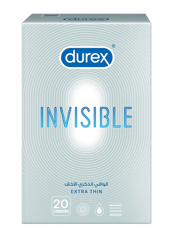 

Durex Invisible Condoms, 20 Pieces