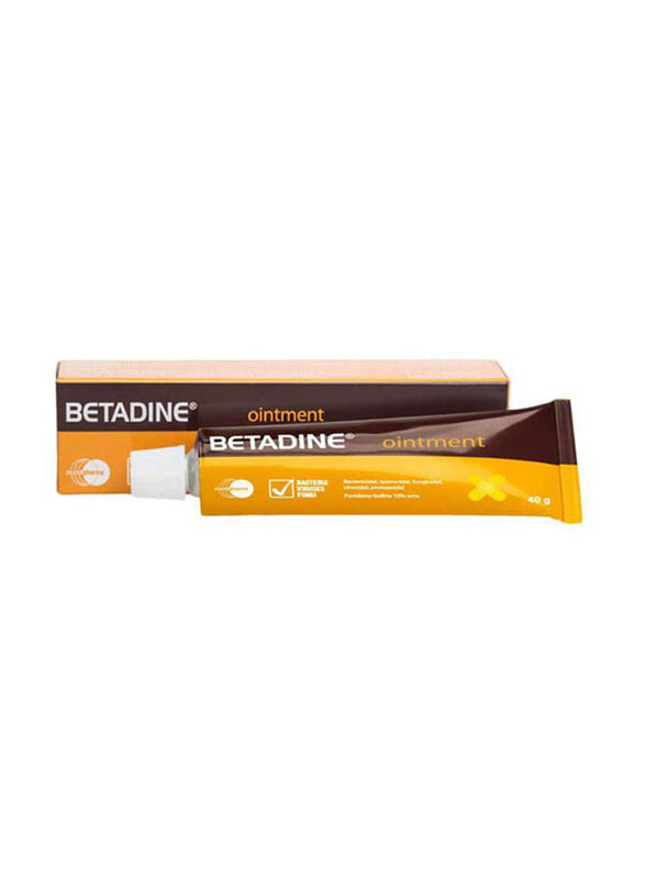 

Betadine 10% Ointment, 40gm