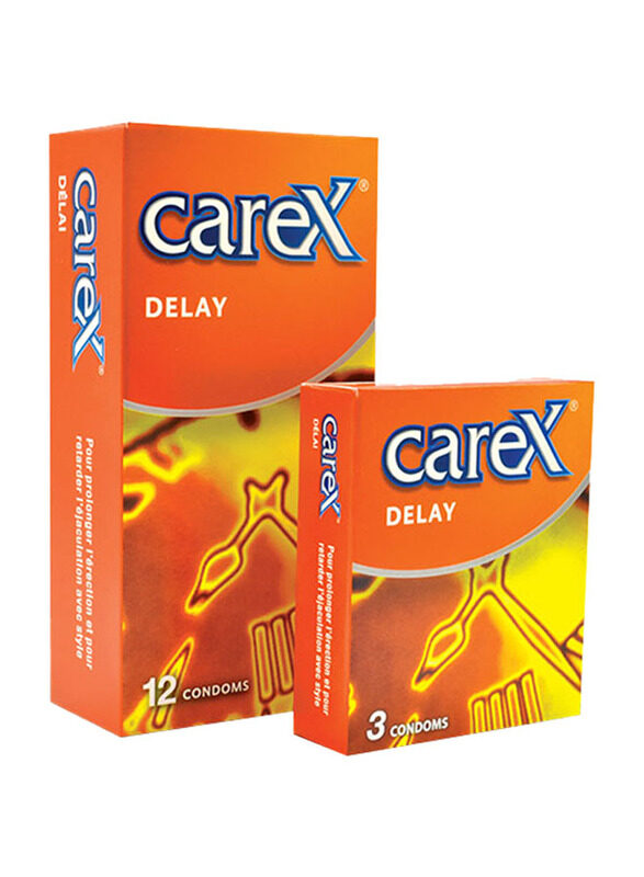 

Carex Delay Condoms, 12 Piece