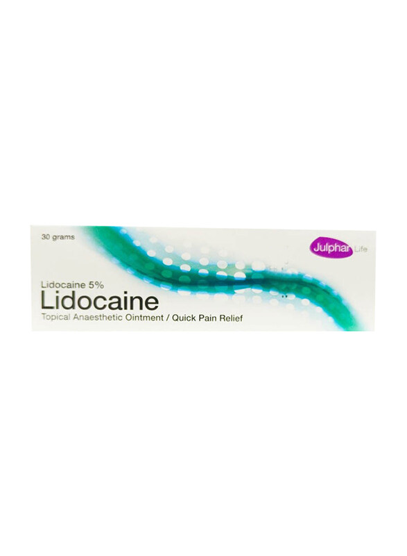 

Lidocaine 5% Ointment, 30g