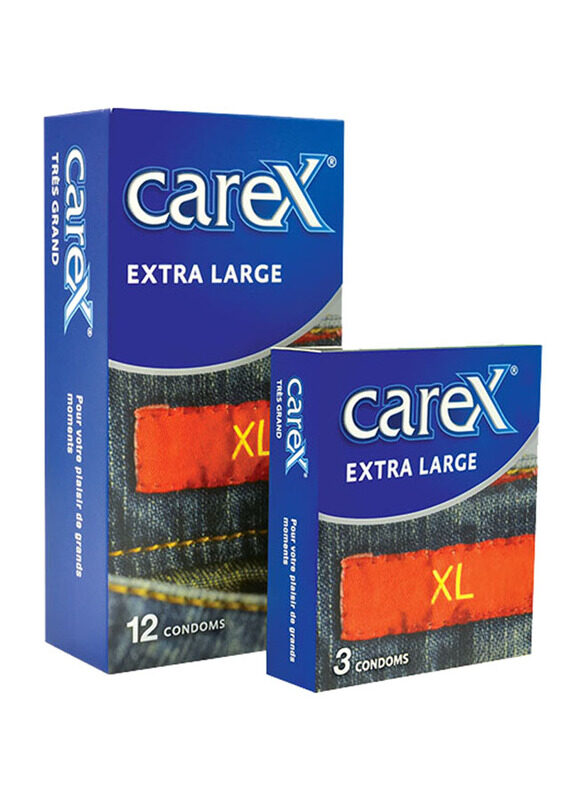 

Carex Extra Large Condoms, 12 Piece